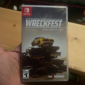 Nintendo Switch Wreckfest game.